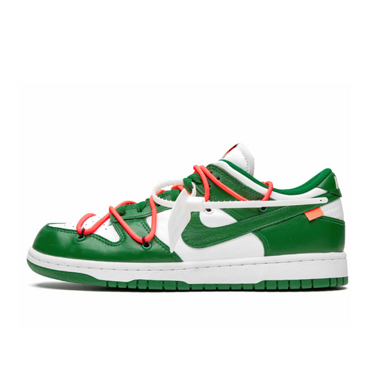 DUNK LOW "Off-White - Pine Green"
