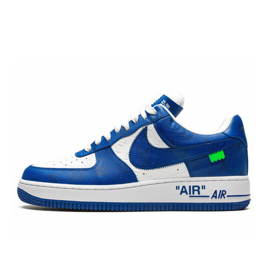 LOUIS VUITTON AIR FORCE 1 LOW "Virgil Abloh - White/Blue"