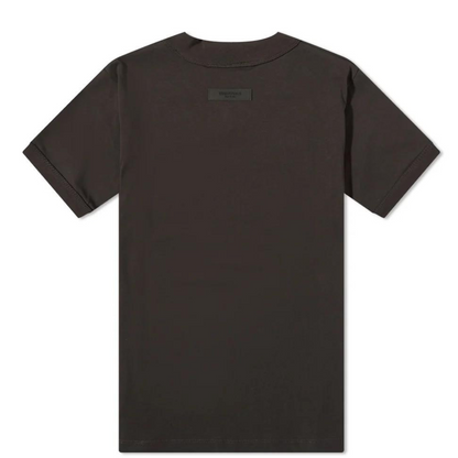 FEAR OF GOD ESSENTIALS V-NECK LOGO TEE IRON