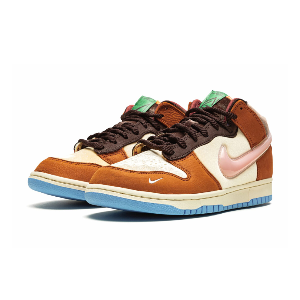 NIKE DUNK MID "Social Status - Chocolate Milk"