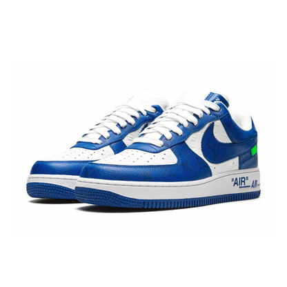 LOUIS VUITTON AIR FORCE 1 LOW "Virgil Abloh - White/Blue"