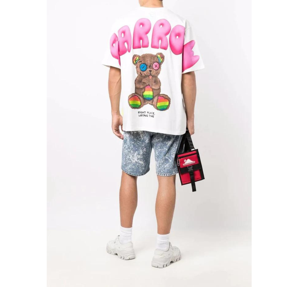 BARROW teddy bear-print T-shirt