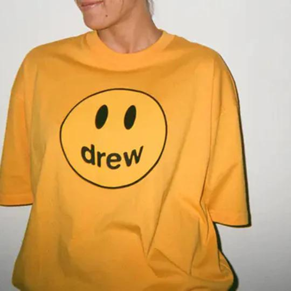 Drew House Mascot Short-Sleeve Tee Unisex Yellow
