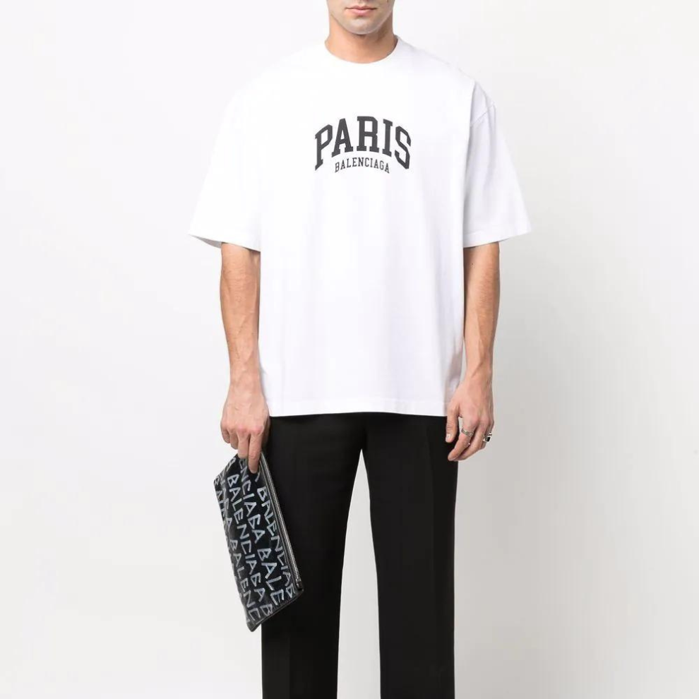 Balenciaga Paris logo cotton T-shirt