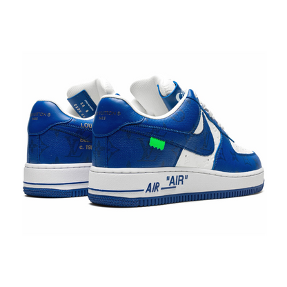 LOUIS VUITTON AIR FORCE 1 LOW "Virgil Abloh - White/Blue"