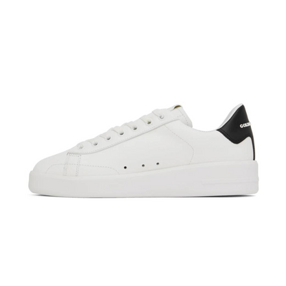 GOLDEN GOOSE White & Black Purestar Sneakers