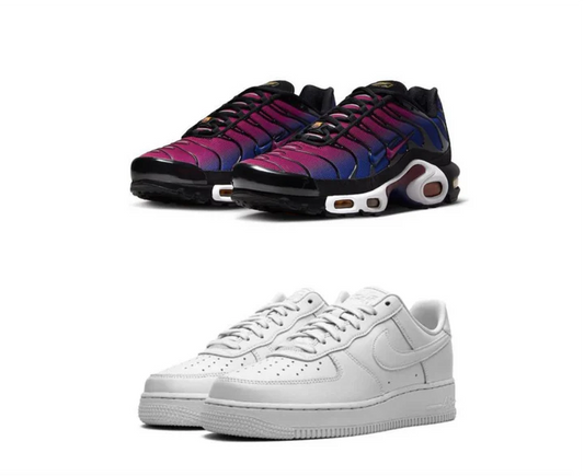 NIKE AIRMAX PLUS “FC BARCELONA” X AIRFORCE 1