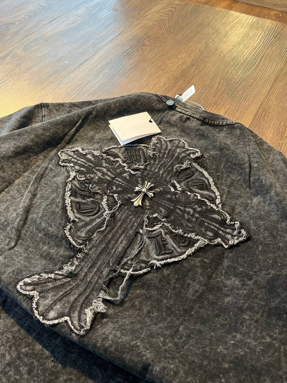 CHROME HEARTS DISTRESSED REDEMPTION TEE