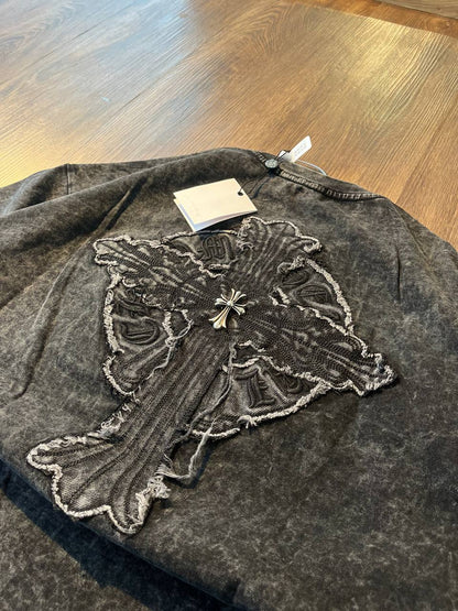 CHROME HEARTS DISTRESSED REDEMPTION TEE