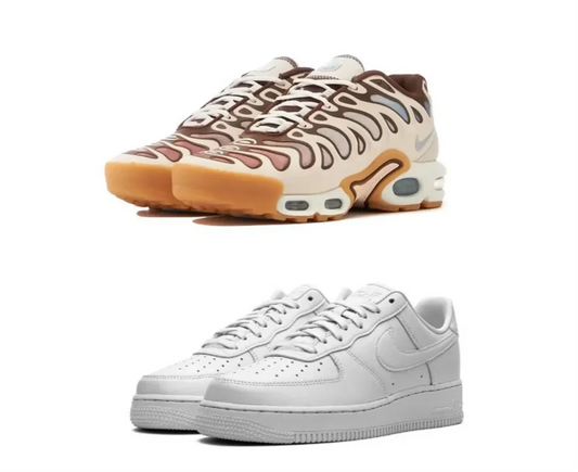 NIKE AIRMAX PLUS DRIFT “PHANTOM” X AIRFORCE 1