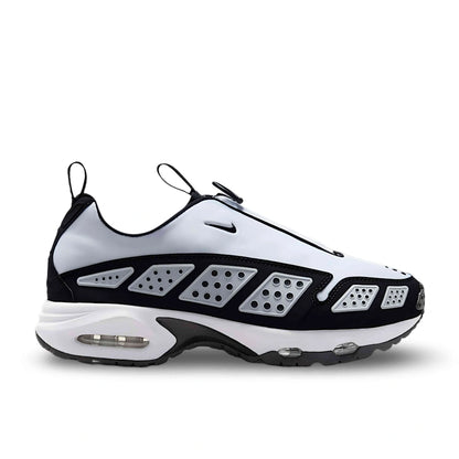 Air Max SNDR in white and black.