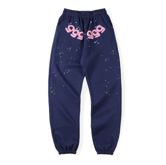 Blue Sp5der Worldwide Sweatpant