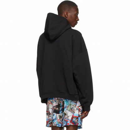 BALENCIAGA Black Cotton Hoodie