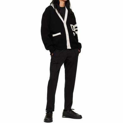 DOLCE & GABBANA Black Portofino Sneakers