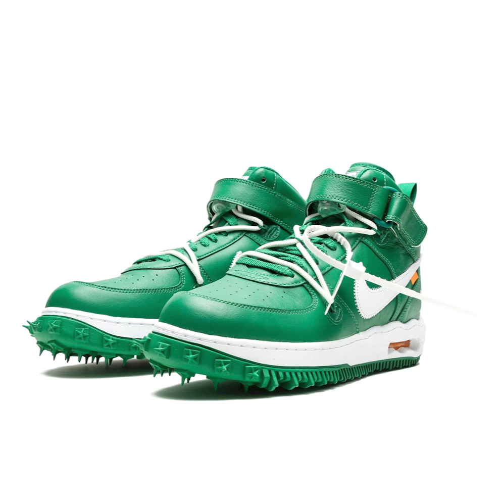 NIKE AIR FORCE 1 MID "Off-White - Pine Green"