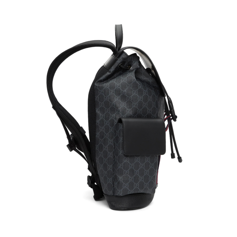 GUCCI Black Soft GG Supreme Backpack