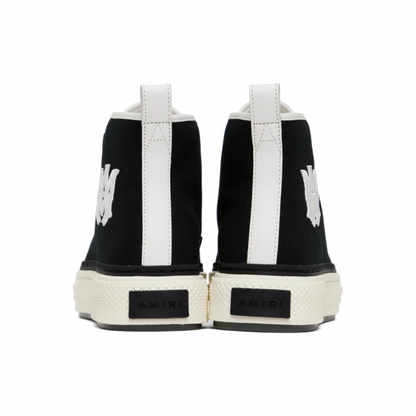 AMIRI Black & White M.A. Court Sneakers