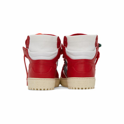 OFF-WHITE Red & White 3.0 Off Court Sneakers