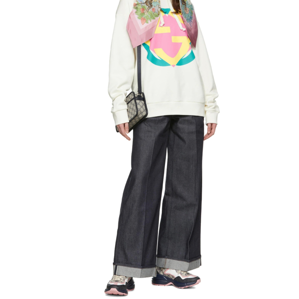 GUCCI Multicolor GG Rhyton Sneakers