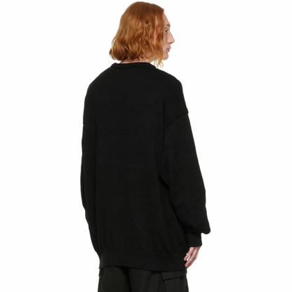 BALENCIAGA Black BB Paris Icon Sweater
