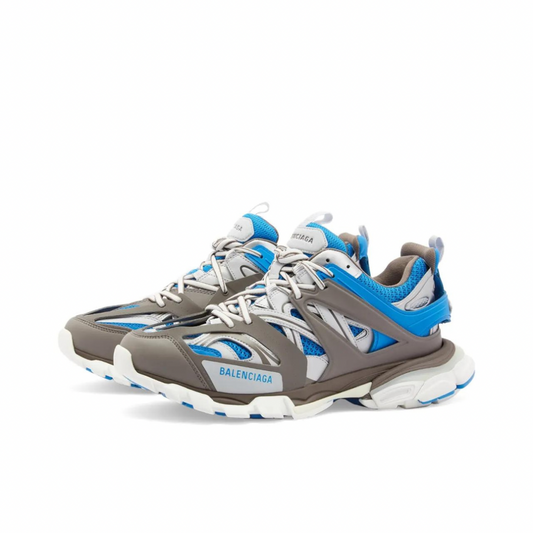 BALENCIAGA LED TRACK SNEAKER WHITE & LIGHT GREY