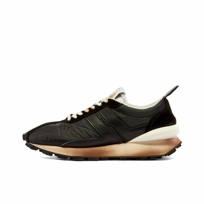 LANVIN VINTAGE RUNNING SNEAKER BLACK