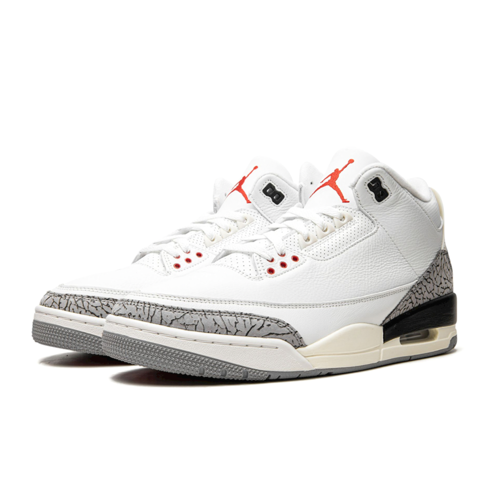AIR JORDAN 3 "White Cement Reimagined 2023"