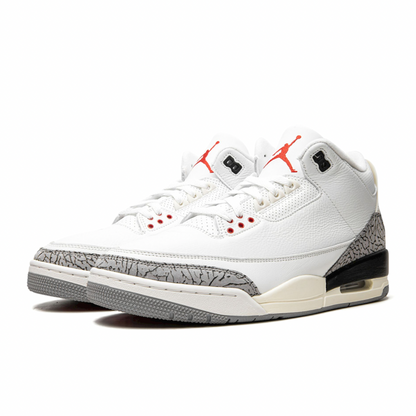 AIR JORDAN 3 "White Cement Reimagined 2023"