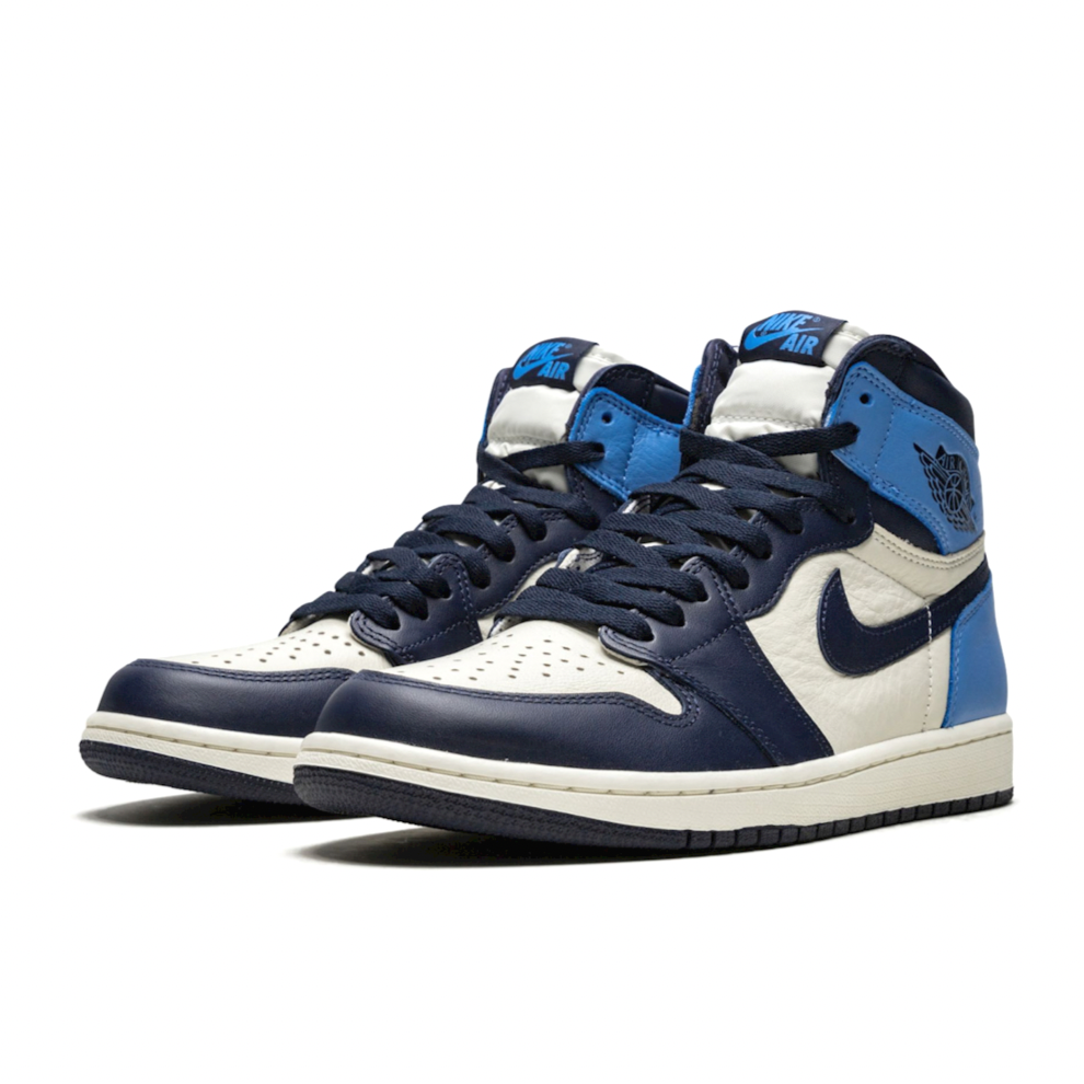 AIR JORDAN 1 RETRO HIGH OG "Obsidian/University Blue"