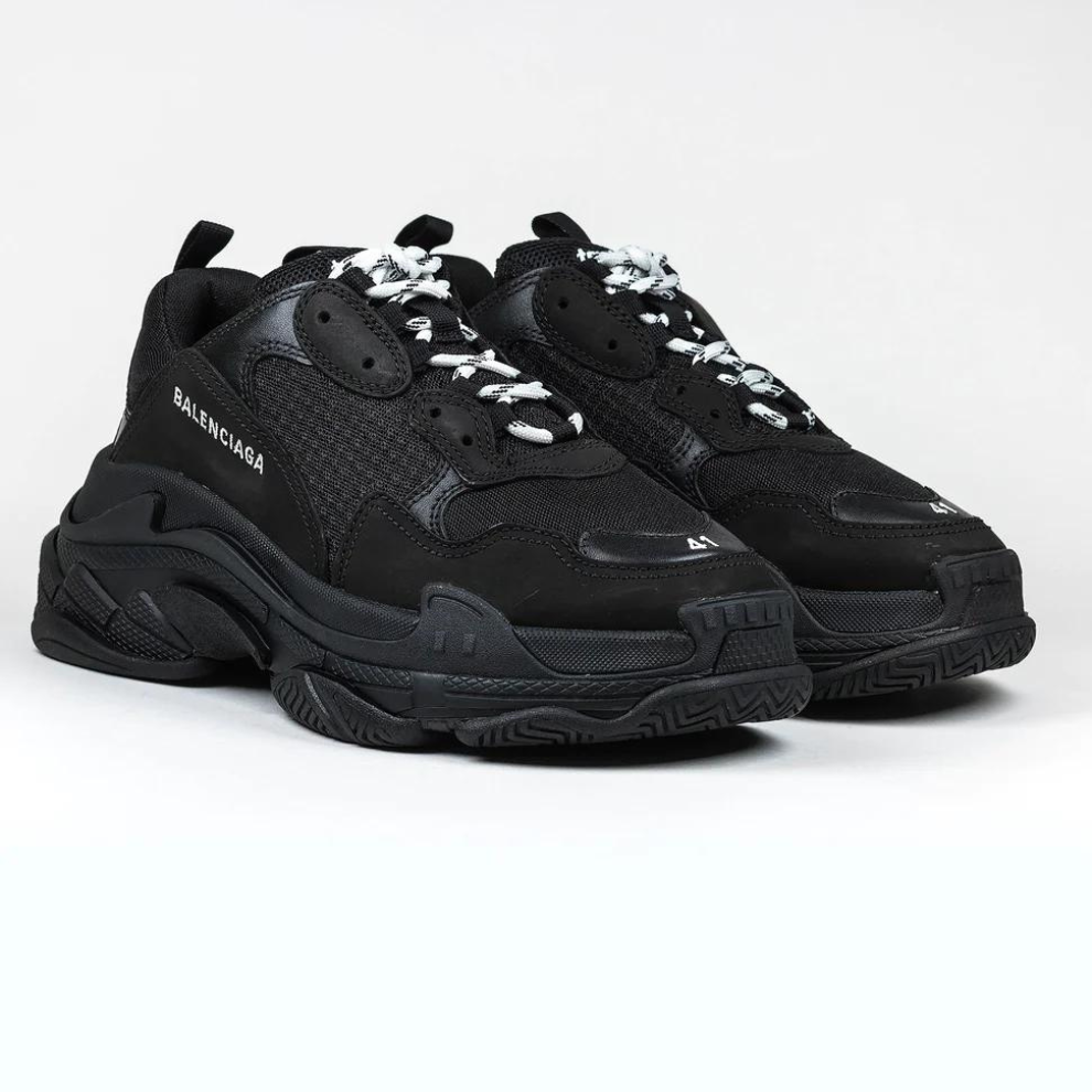 BALENCIAGA TRIPLE S SNEAKER TRIPLE BLACK