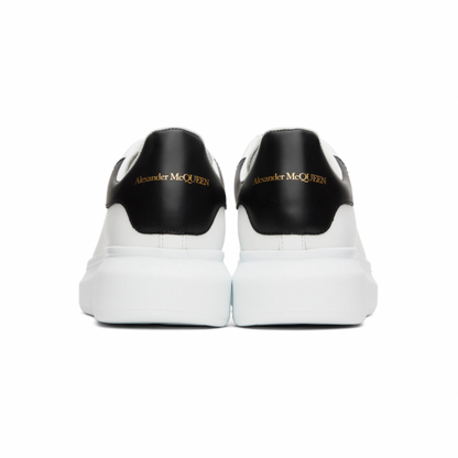 ALEXANDER MCQUEEN White & Black Oversized Sneakers