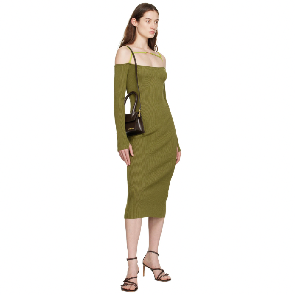 JACQUEMUS Brown 'Le Chiquito Moyen' Bag