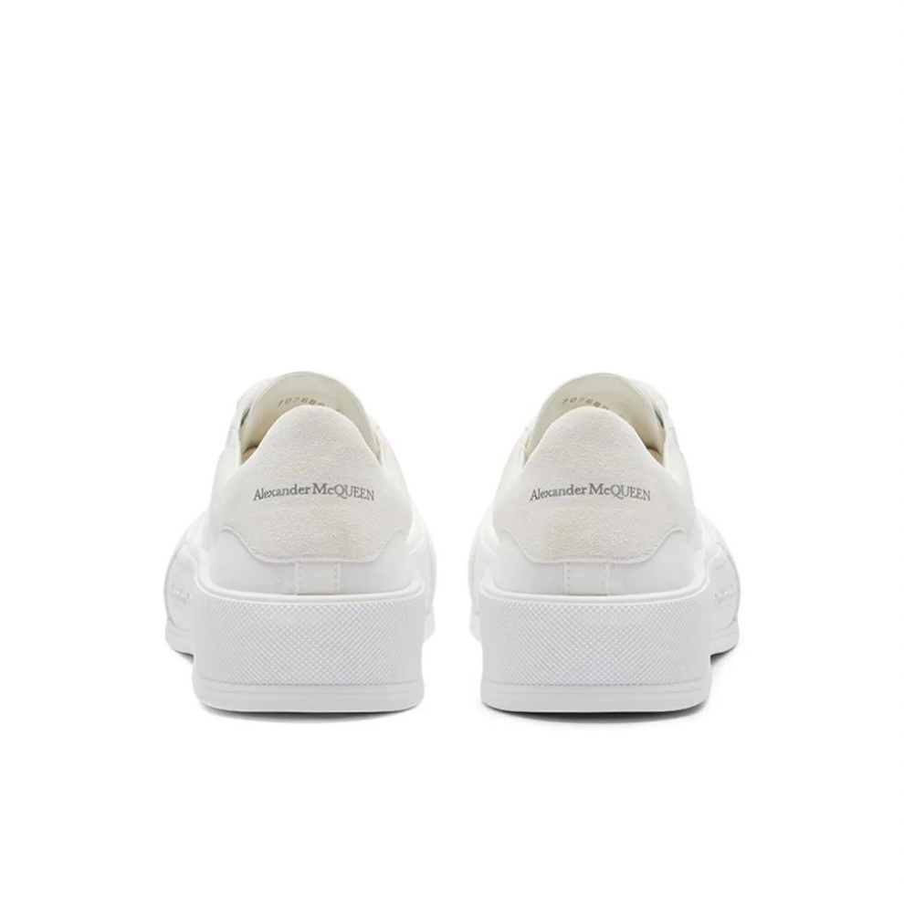 ALEXANDER MCQUEEN PLIMSOLE SNEAKER WHITE