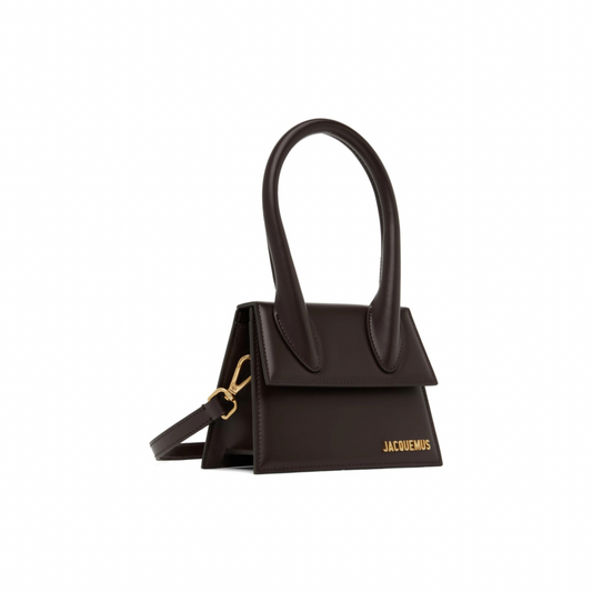 JACQUEMUS Brown 'Le Chiquito Moyen' Bag