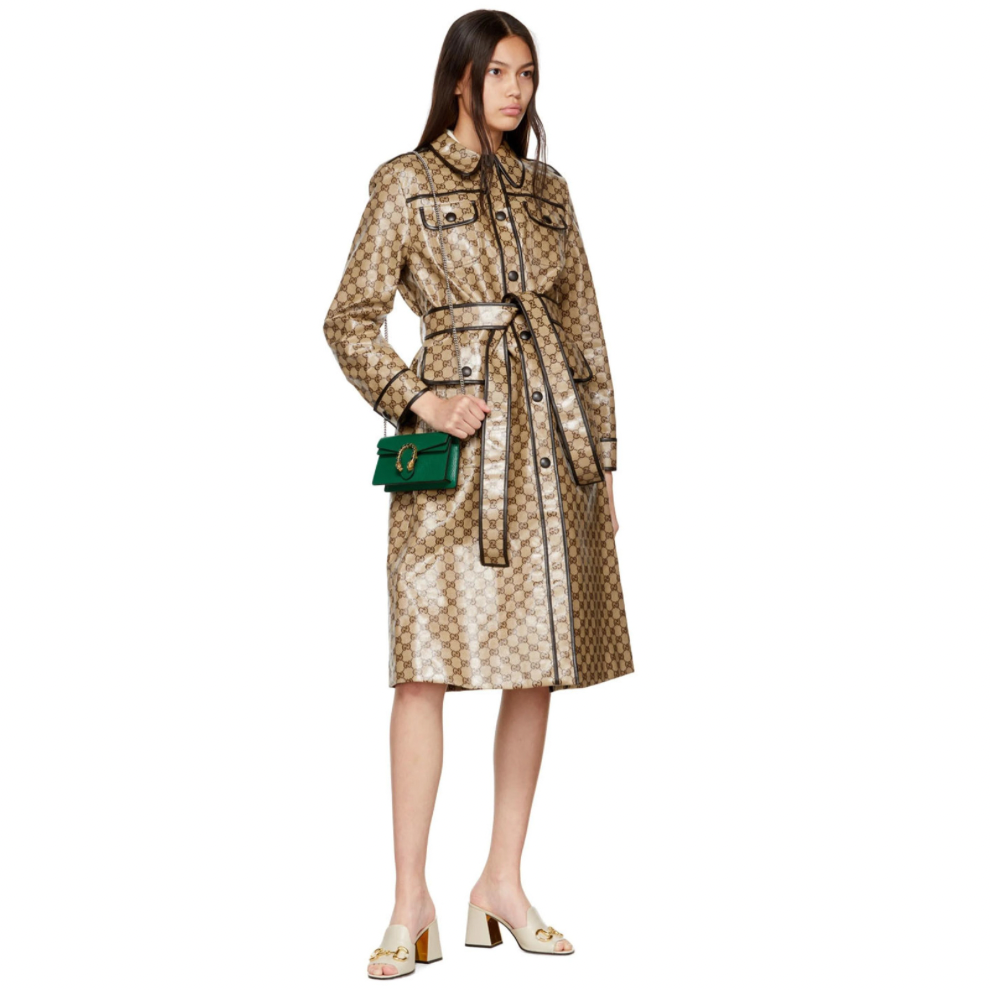 GUCCI Green Mini Dionysus Shoulder Bag