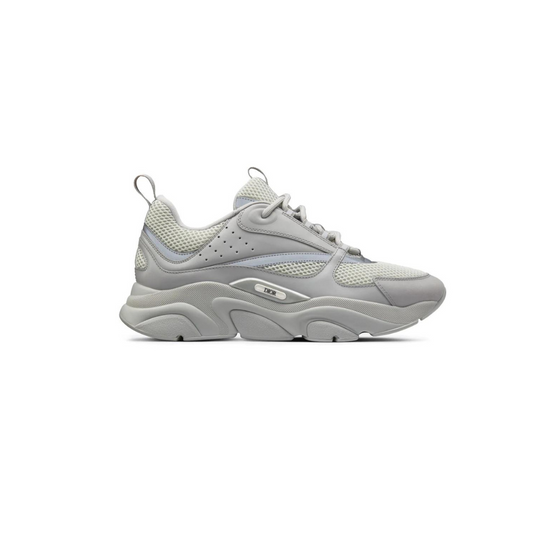 DIOR B22 GREY CALFSKIN TRAINER