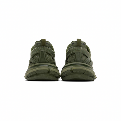 BALENCIAGA Green Track 2.0 Open Sneakers