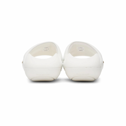 BALMAIN White Puffy B-IT Sandals