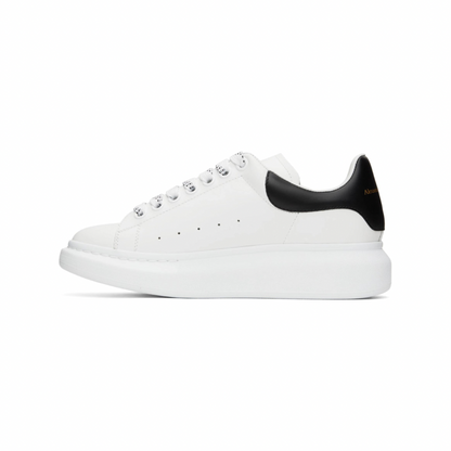 ALEXANDER MCQUEEN White & Black Oversized Sneakers