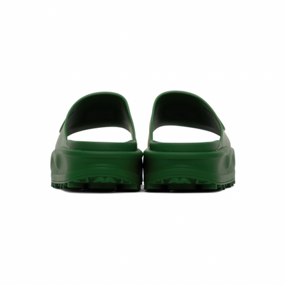 GUCCI Green Interlocking G Slides