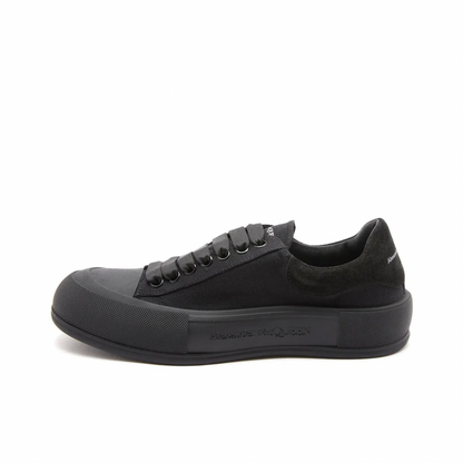 ALEXANDER MCQUEEN PLIMSOLE SNEAKER BLACK