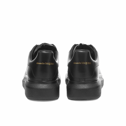ALEXANDER MCQUEEN WEDGE SOLE SNEAKER TRIPLE BLACK