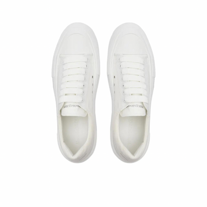 ALEXANDER MCQUEEN PLIMSOLE SNEAKER WHITE