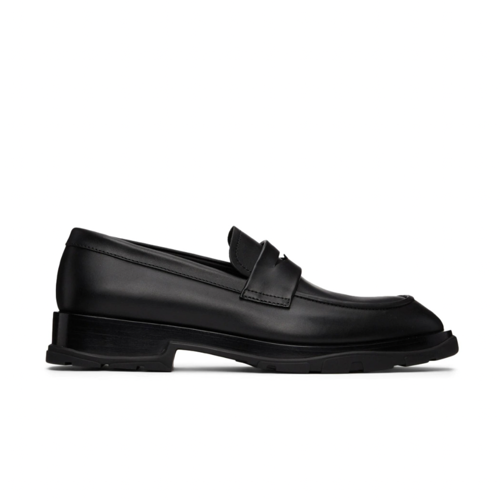 ALEXANDER MCQUEEN Black Swilly Loafers