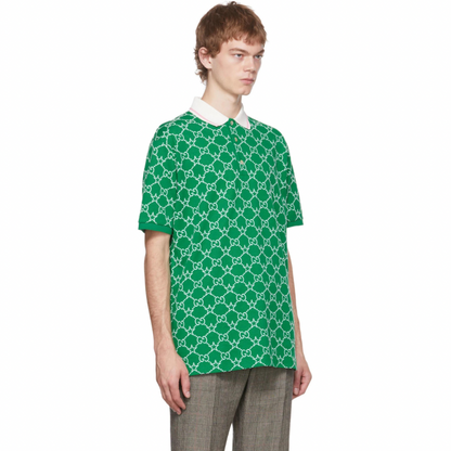 GUCCI Green GG Polo