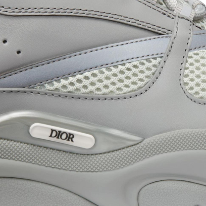 DIOR B22 GREY CALFSKIN TRAINER