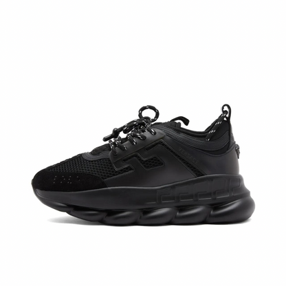 VERSACE CHAIN REACTION SNEAKERS BLACK