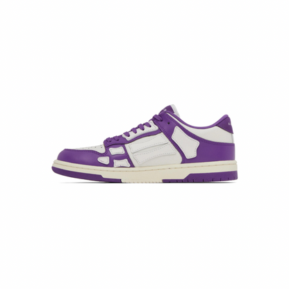 AMIRI Purple & White Skel Low Sneakers