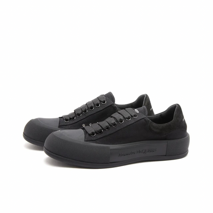 ALEXANDER MCQUEEN PLIMSOLE SNEAKER BLACK