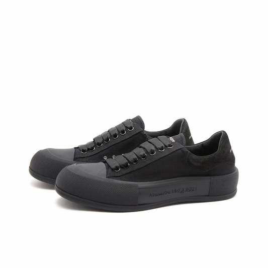 ALEXANDER MCQUEEN PLIMSOLE SNEAKER BLACK